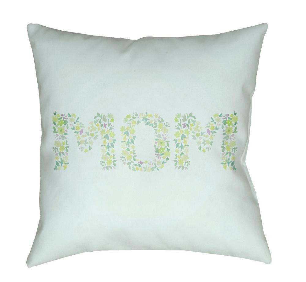 Livabliss - Mom 20inLx20inW Accent Pillow - WMOM008-2020 veiw 1