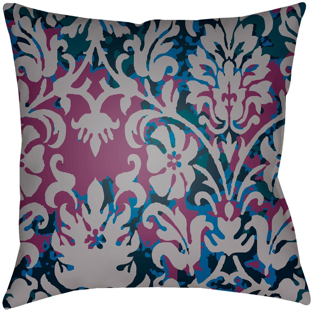 Livabliss - Moody Damask 18inLx18inW Accent Pillow - DK002-1818 veiw 1