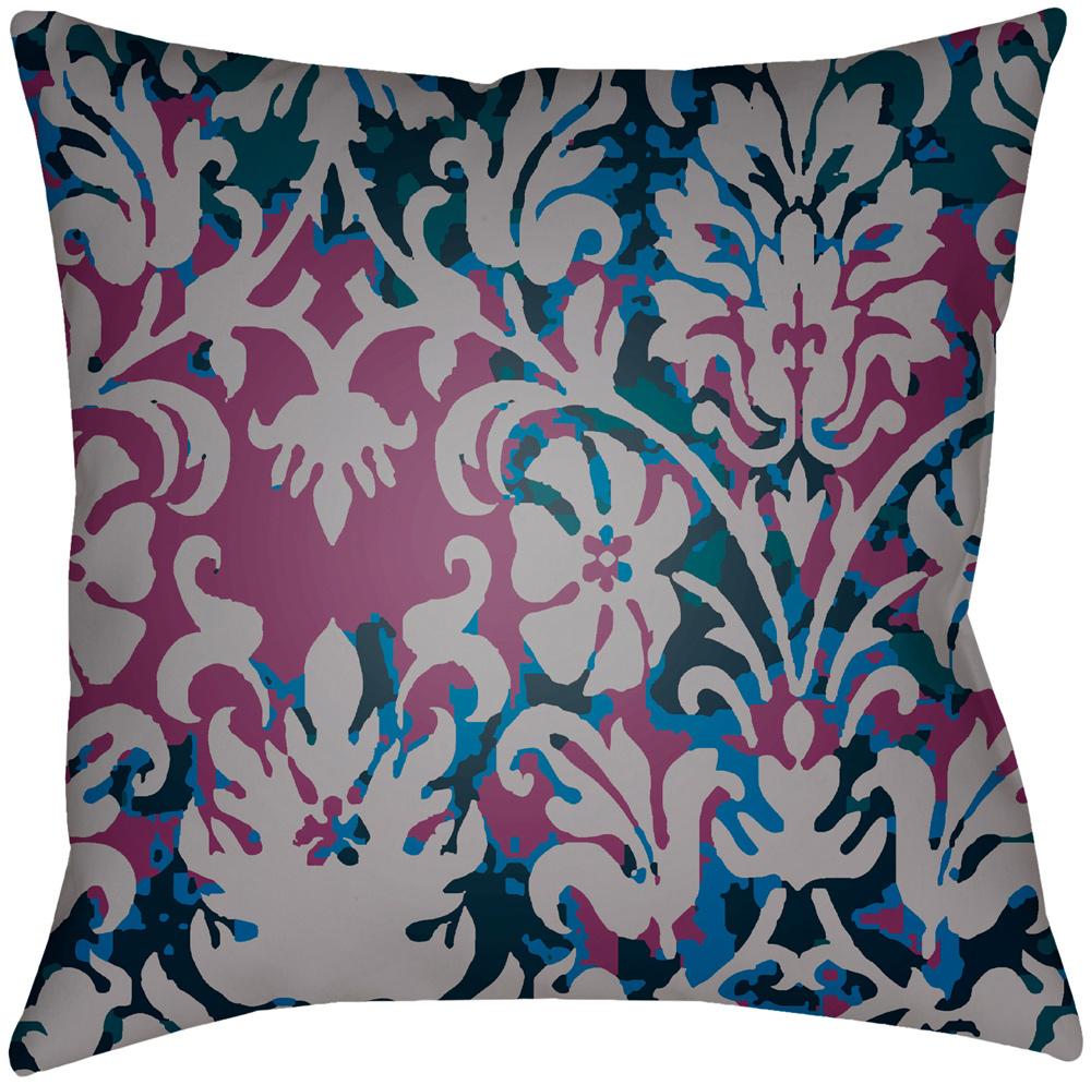 Livabliss - Moody Damask 22inLx22inW Accent Pillow - DK002-2222 veiw 1