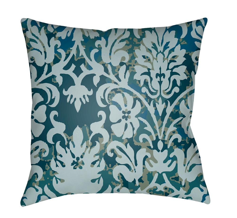 Livabliss - Moody Damask 20inLx20inW Accent Pillow - DK003-2020 veiw 1
