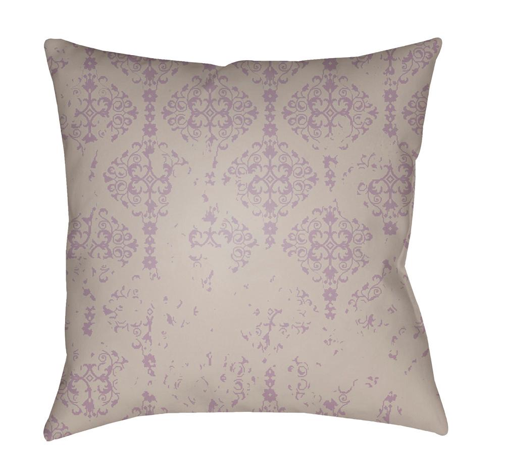 Livabliss - Moody Damask 20inLx20inW Accent Pillow - DK015-2020 veiw 1