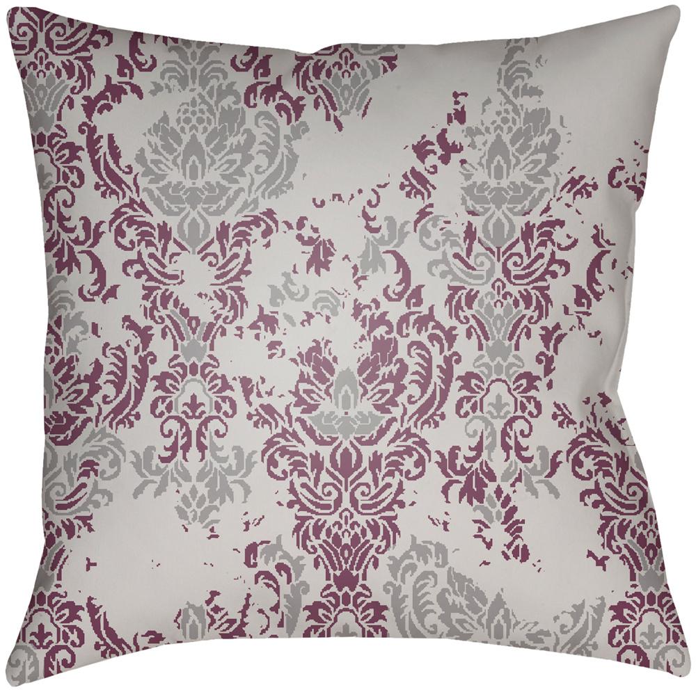 Livabliss - Moody Damask 18inLx18inW Accent Pillow - DK019-1818 veiw 1