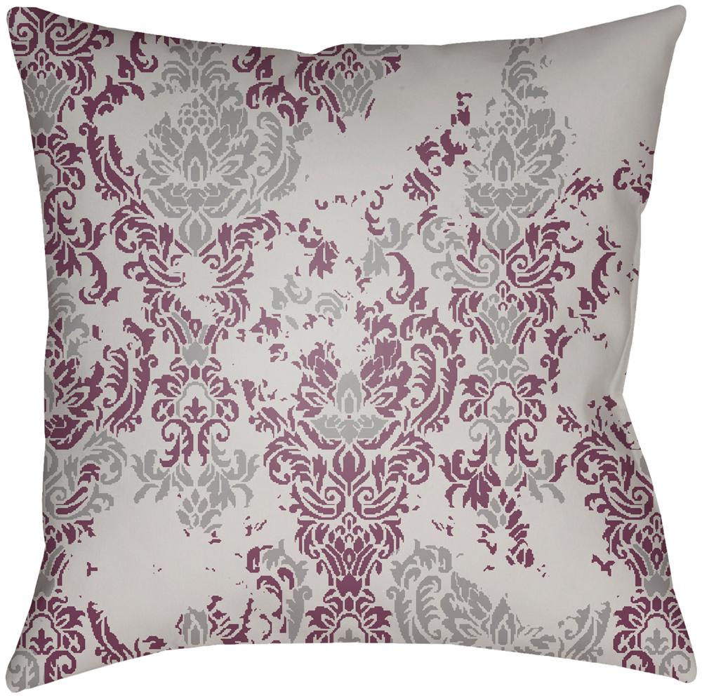 Livabliss - Moody Damask 22inLx22inW Accent Pillow - DK019-2222 veiw 1