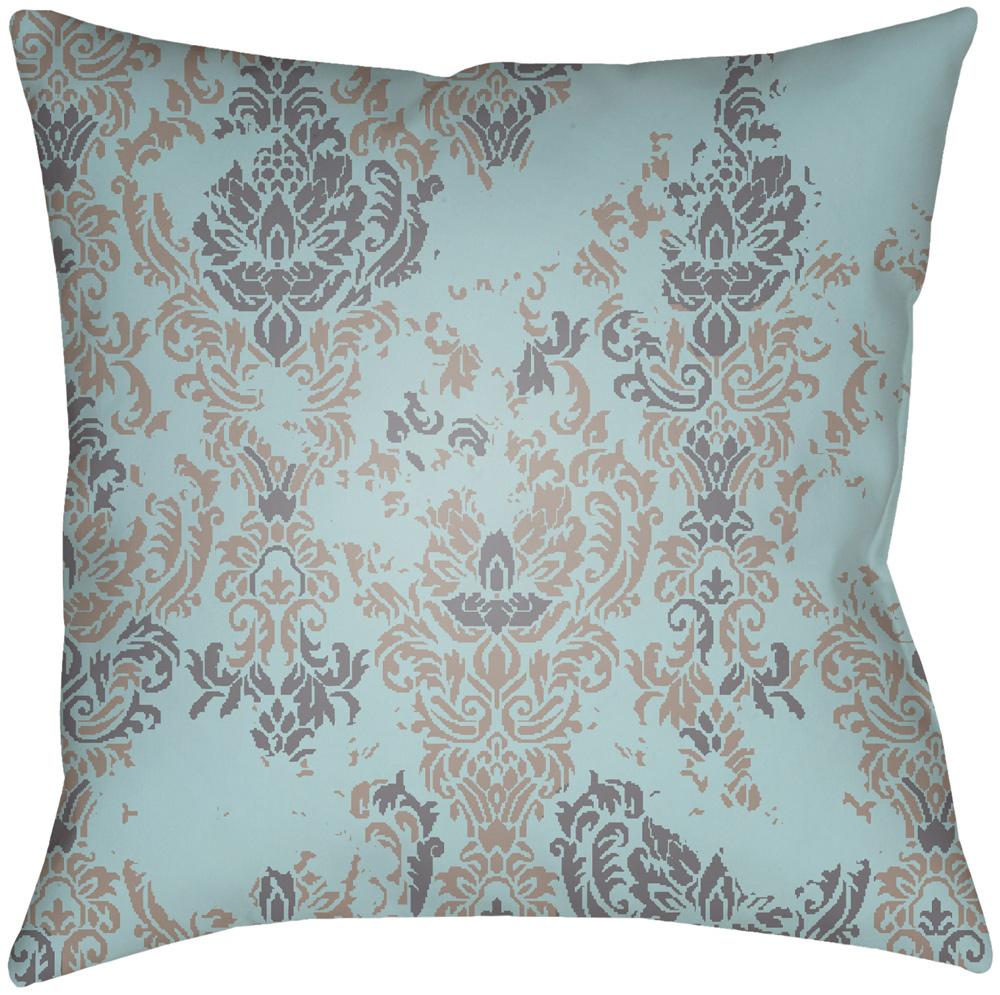 Livabliss - Moody Damask 22inLx22inW Accent Pillow - DK020-2222 veiw 1