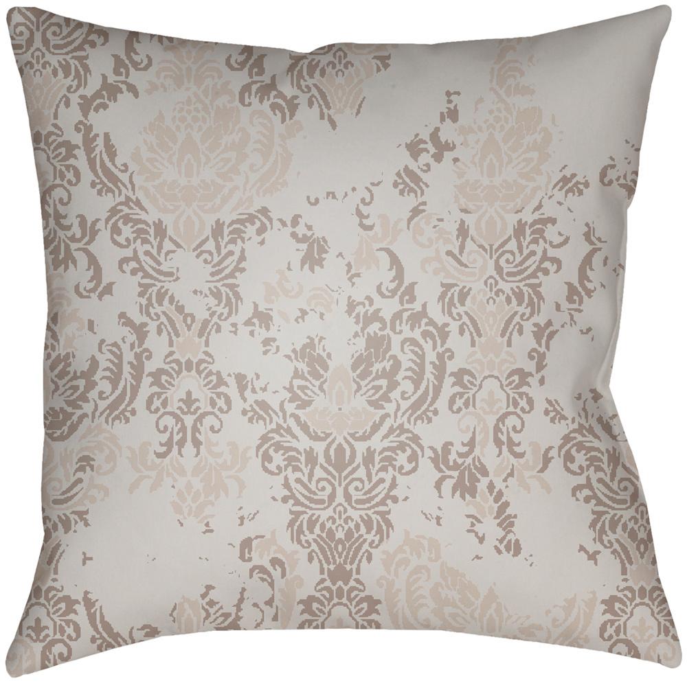 Livabliss - Moody Damask 22inLx22inW Accent Pillow - DK026-2222 veiw 1