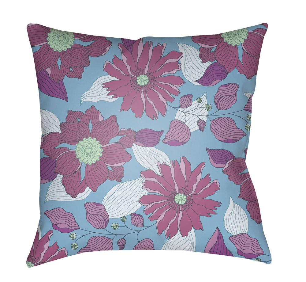 Livabliss - Moody Floral 20inLx20inW Accent Pillow - MF034-2020 veiw 1