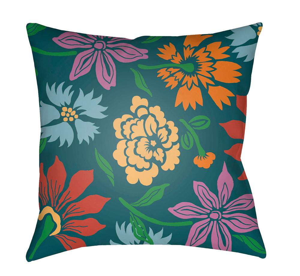 Livabliss - Moody Floral 20inLx20inW Accent Pillow - MF043-2020 veiw 1