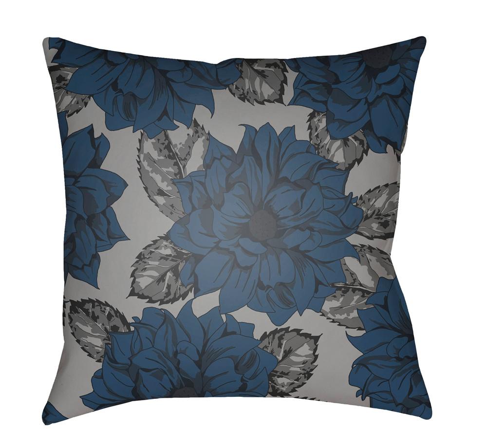 Livabliss - Moody Floral 20inLx20inW Accent Pillow - MF047-2020 veiw 1