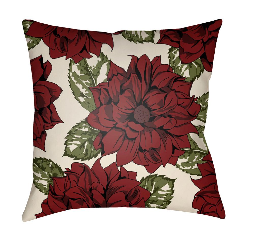 Livabliss - Moody Floral 20inLx20inW Accent Pillow - MF049-2020 veiw 1