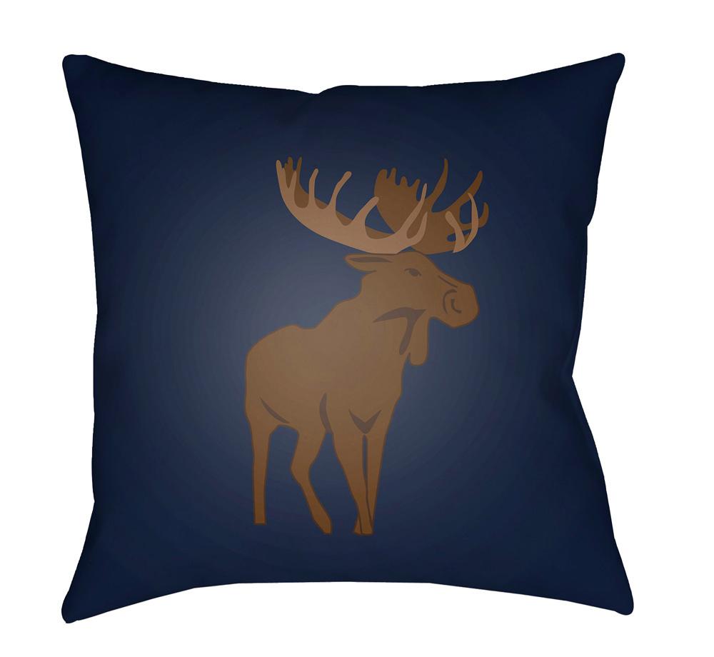 Livabliss - Moose 20inLx20inW Accent Pillow - MOO005-2020 veiw 1
