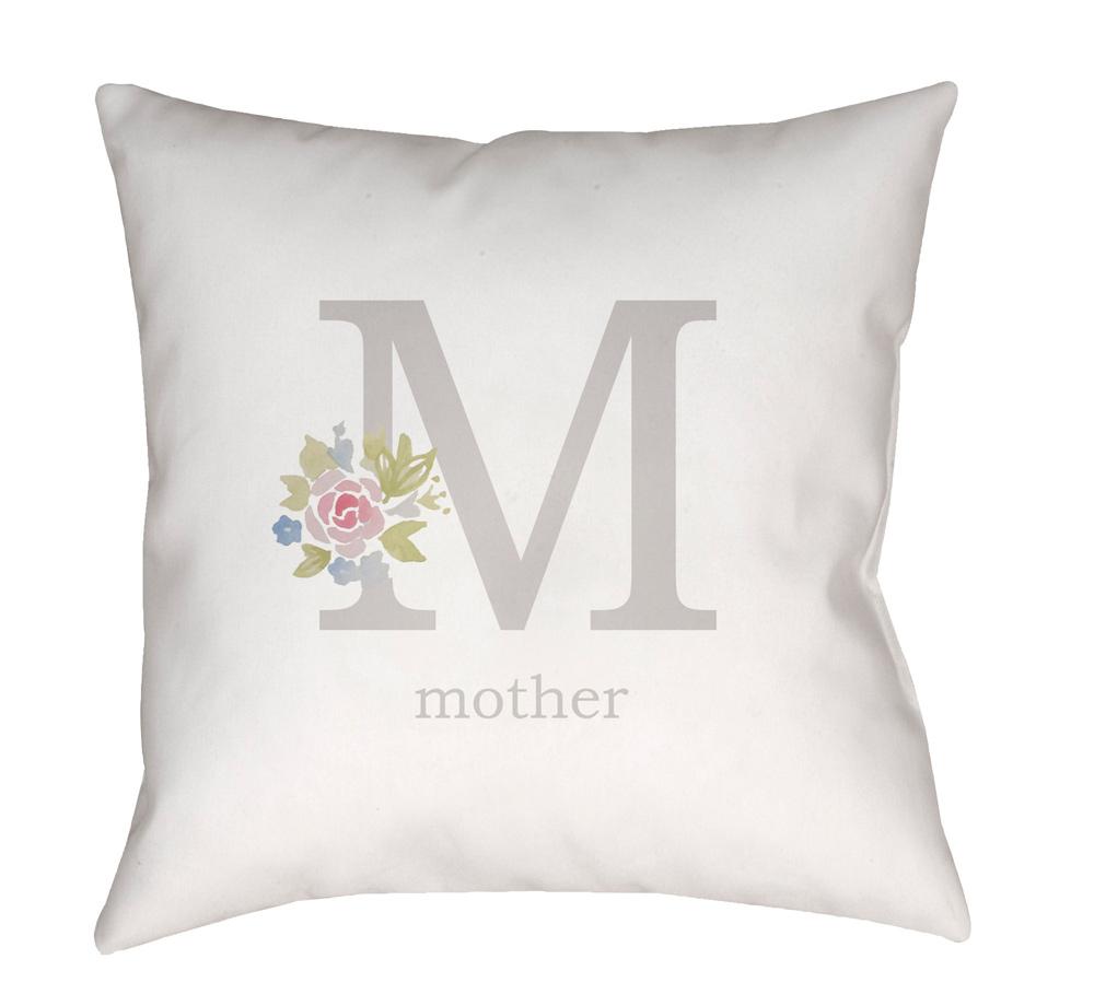 Livabliss - Mother 18inLx18inW Accent Pillow - WMOM011-1818 veiw 1