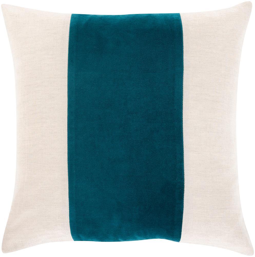 Livabliss - Moza 18inLx18inW Accent Pillow - With Poly Insert - MZA004-1818P_CLOSEOUT veiw 1