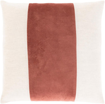 Livabliss - Moza 20inLx20inW Accent Pillow - With Down Insert - MZA005-2020D_CLOSEOUT veiw 1