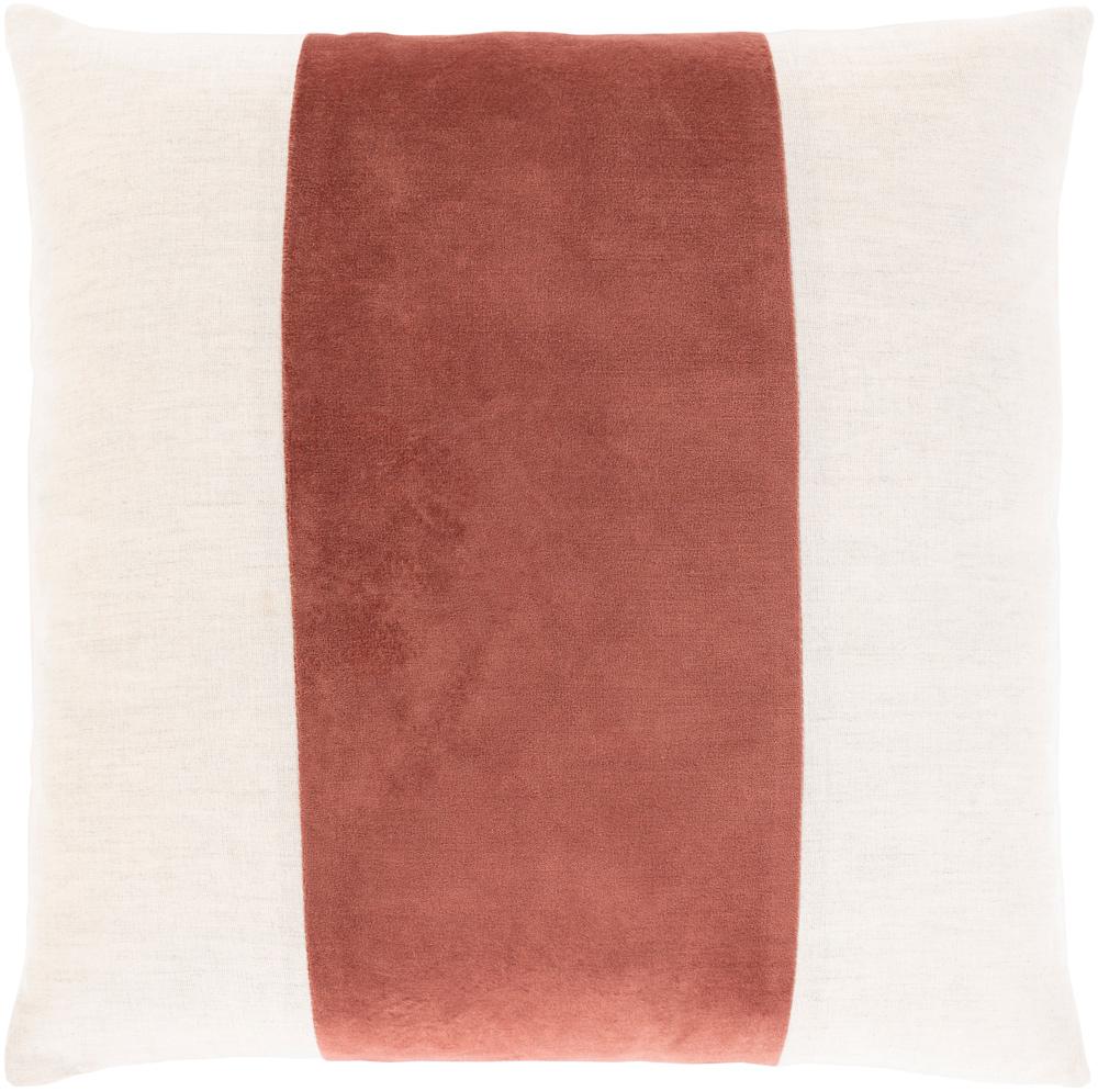 Livabliss - Moza 22inLx22inW Accent Pillow - With Down Insert - MZA005-2222D_CLOSEOUT veiw 1