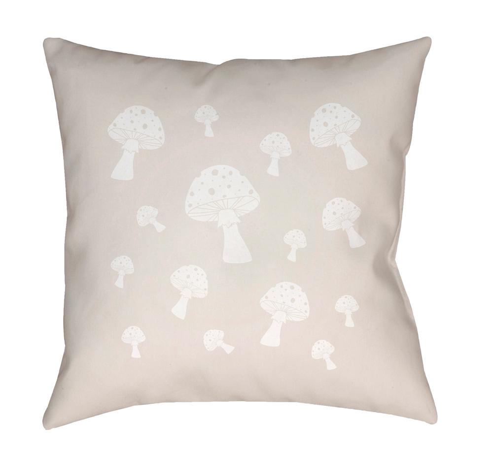 Livabliss - Mushrooms 18inLx18inW Accent Pillow - LIL045-1818 veiw 1