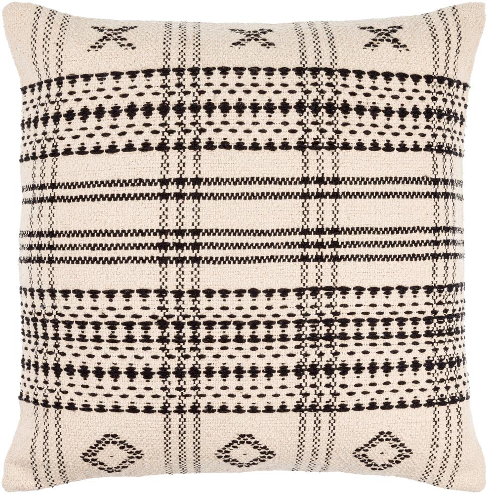 Livabliss - Myrna 20inLx20inW Accent Pillow - With Down Insert - BOMA001-2020D veiw 1