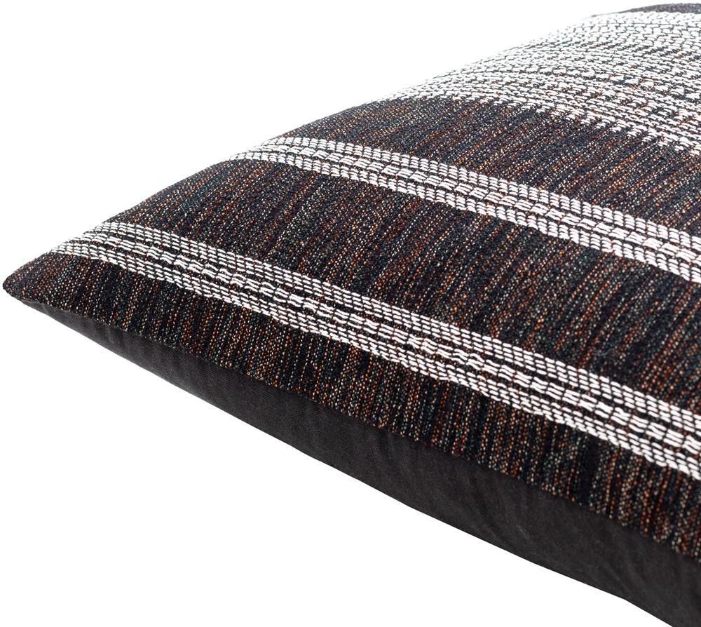 Livabliss - Myrna 18inLx18inW Accent Pillow - With Down Insert - BOMA002-1818D veiw 3