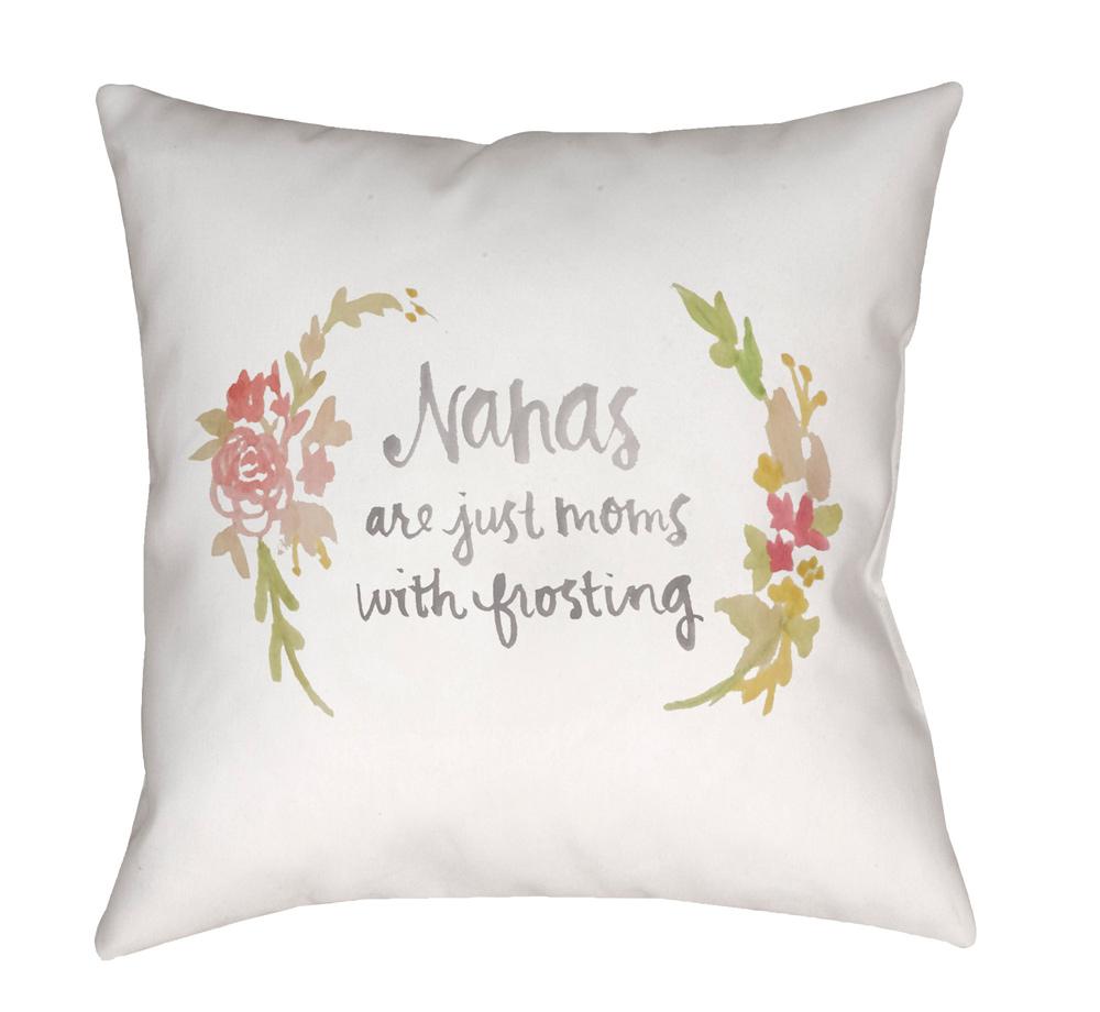 Livabliss - Nana 18inLx18inW Accent Pillow - WMOM028-1818 veiw 1