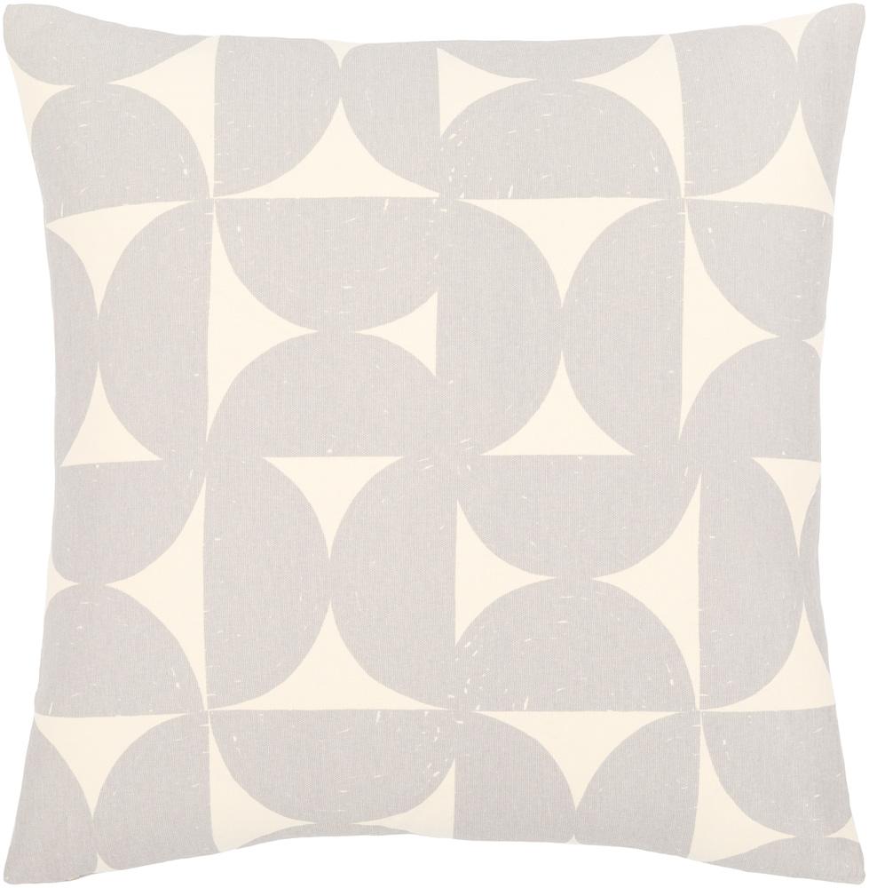 Livabliss - Natur 20inLx20inW Accent Pillow - With Down Insert - NTR001-2020D veiw 1