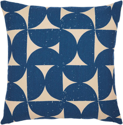 Livabliss - Natur 20inLx20inW Accent Pillow - With Down Insert - NTR003-2020D_CLOSEOUT veiw 1
