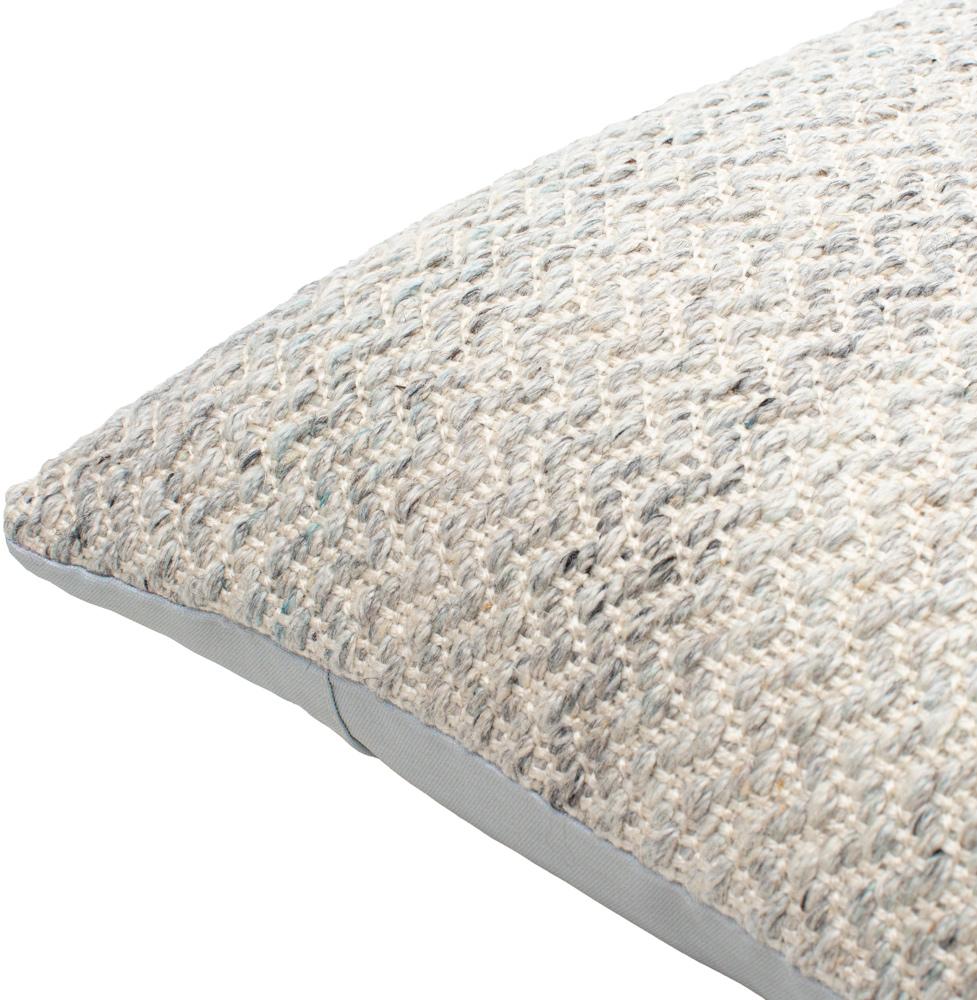 Livabliss - Objective 18inLx18inW Accent Pillow - With Down Insert - OBJ001-1818D veiw 3