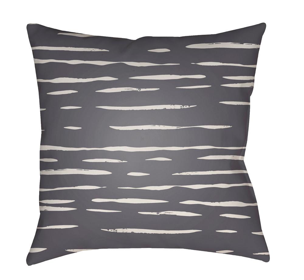 Livabliss - Painted Stripes 18inLx18inW Accent Pillow - WRAN001-1818 veiw 1
