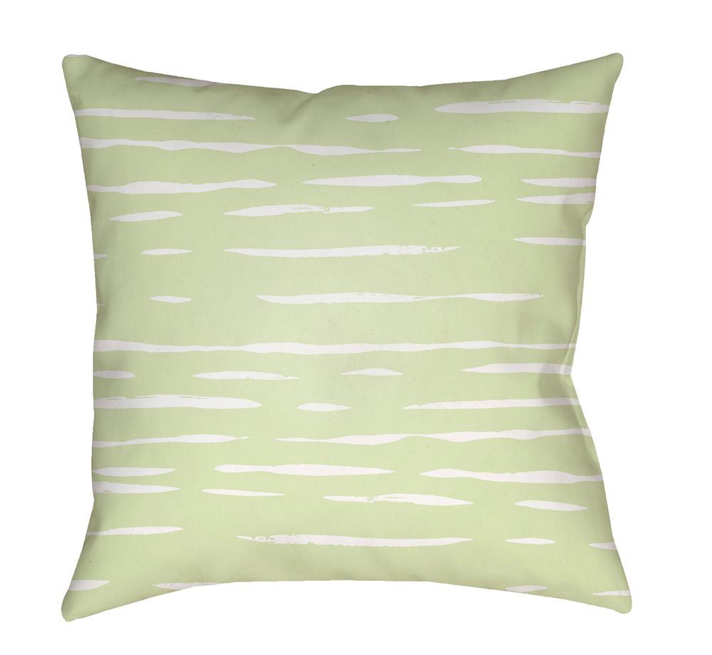 Livabliss - Painted Stripes 20inLx20inW Accent Pillow - WRAN002-2020 veiw 1