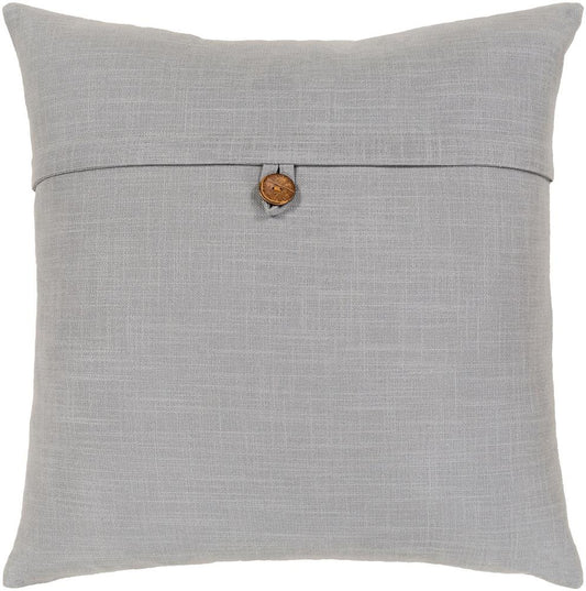 Livabliss - Penelope 18inLx18inW Accent Pillow - With Down Insert - PLP006-1818D veiw 1