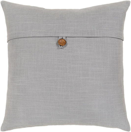 Livabliss - Penelope 20inLx20inW Accent Pillow - With Down Insert - PLP006-2020D veiw 1