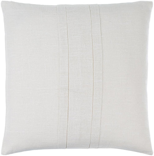 Livabliss - Pleated Cotton 20inLx20inW Accent Pillow - With Poly Insert - PAC001-2020P veiw 1