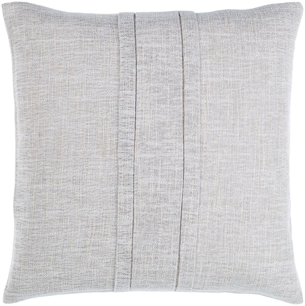 Livabliss - Pleated Cotton 20inLx20inW Accent Pillow - With Poly Insert - PAC002-2020P veiw 1
