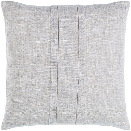 Livabliss - Pleated Cotton 20inLx20inW Accent Pillow - With Poly Insert - PAC002-2020P veiw 1