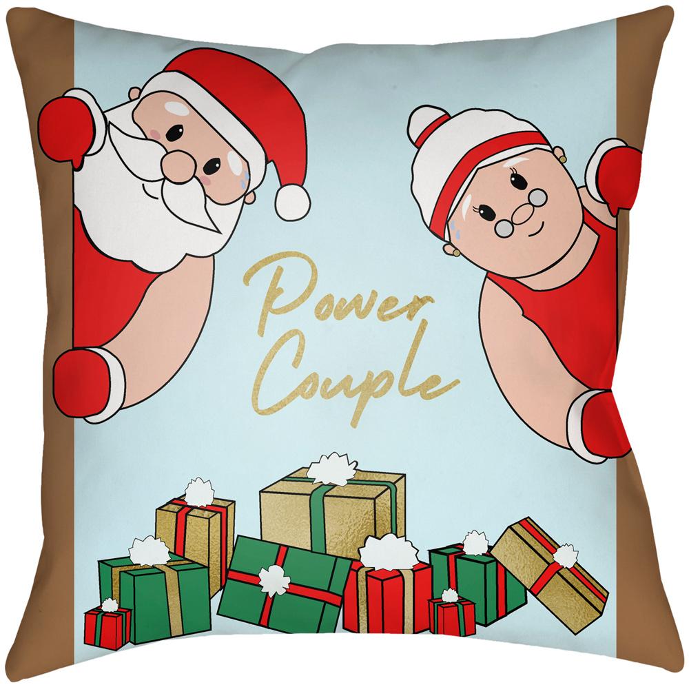 Livabliss - Power Couple 16inLx16inW Accent Pillow - PWC001-1616 veiw 1