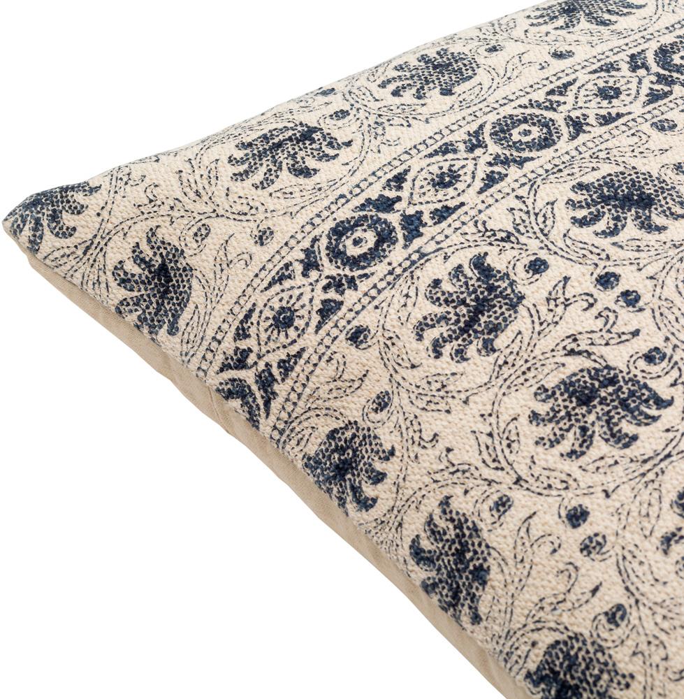 Livabliss - Prisha 20inLx20inW Accent Pillow - With Down Insert - PSH002-2020D_CLOSEOUT veiw 3
