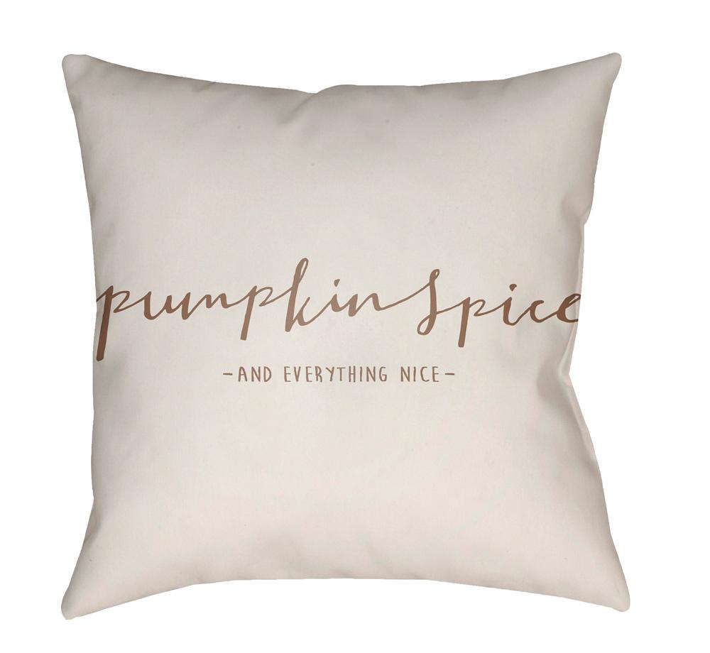 Livabliss - Pumpkin Spice 20inLx20inW Accent Pillow - PKN003-2020 veiw 1
