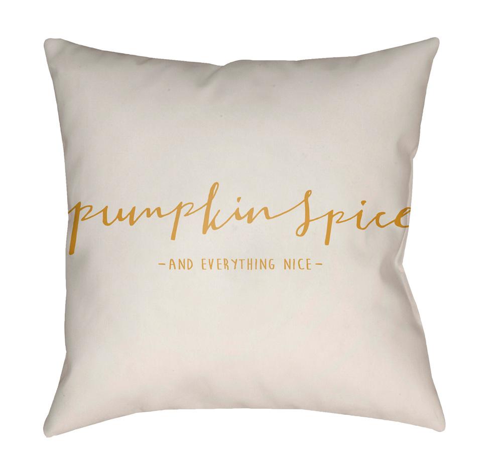 Livabliss - Pumpkin Spice 20inLx20inW Accent Pillow - PKN004-2020 veiw 1
