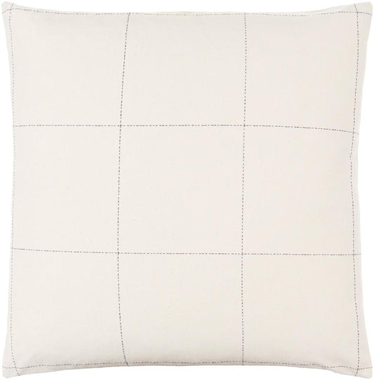 Livabliss - Ranchi 22inLx22inW Accent Pillow - With Down Insert - RHI001-2222D veiw 1
