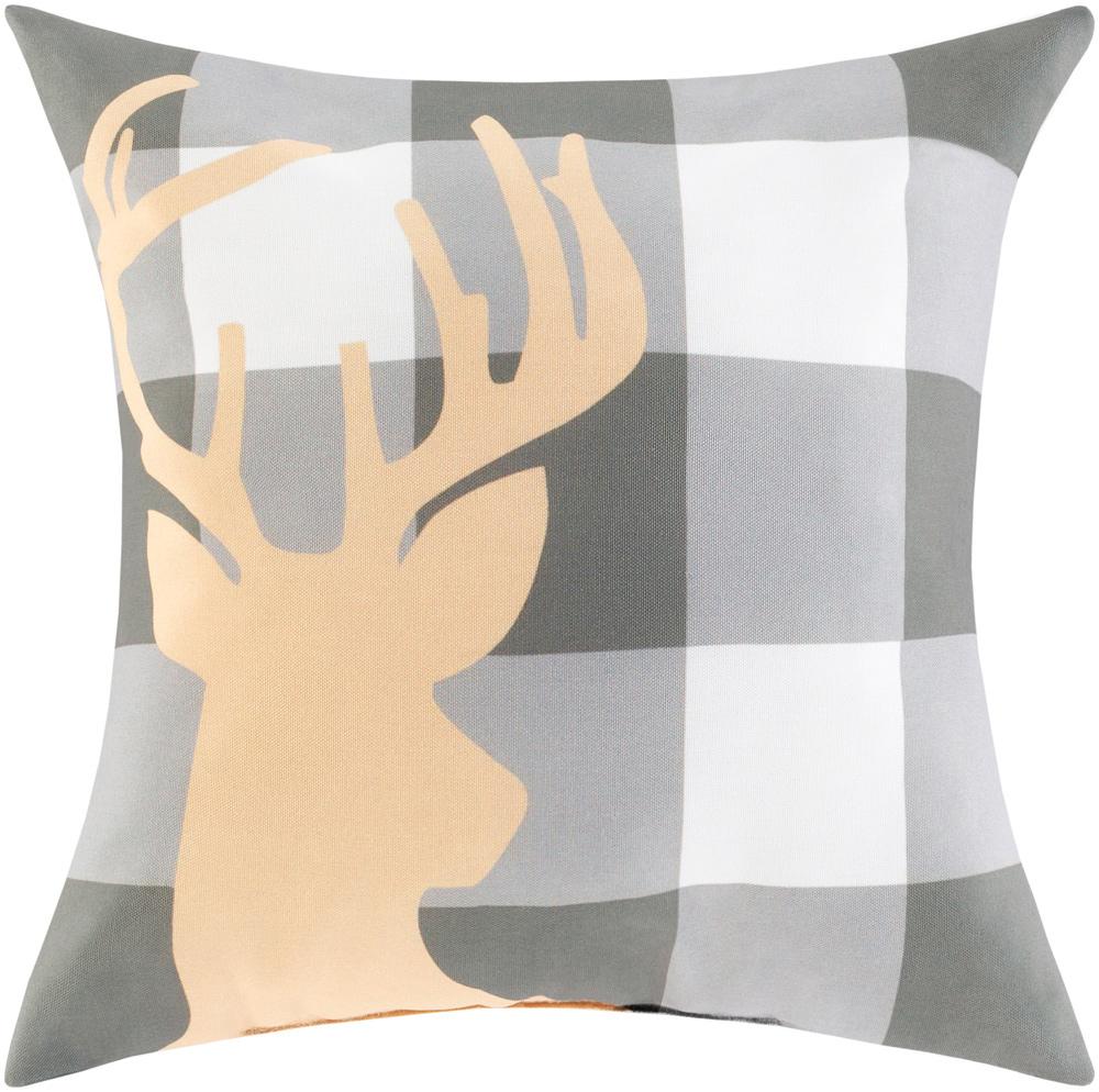 Livabliss - Reindeer Buffalo 18inLx18inW Accent Pillow - RDB002-1818 veiw 1