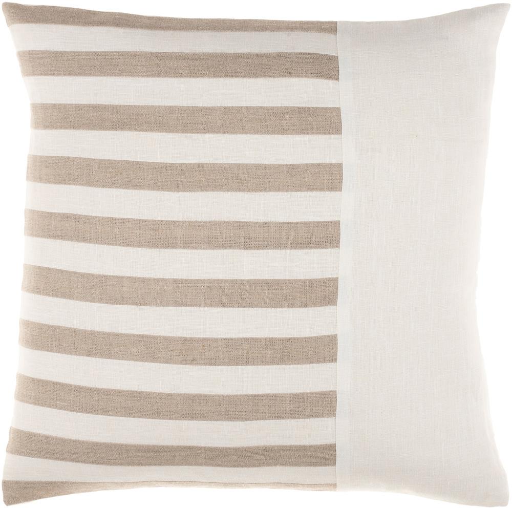 Livabliss - Roxbury 18inLx18inW Accent Pillow - With Down Insert - RXB002-1818D veiw 1