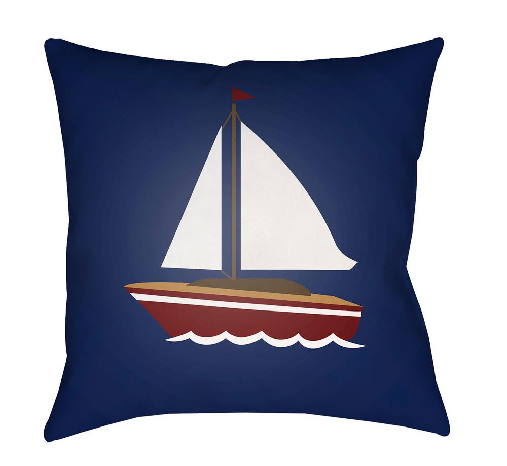 Livabliss - Sail 20inLx20inW Accent Pillow - LAKE011-2020 veiw 1