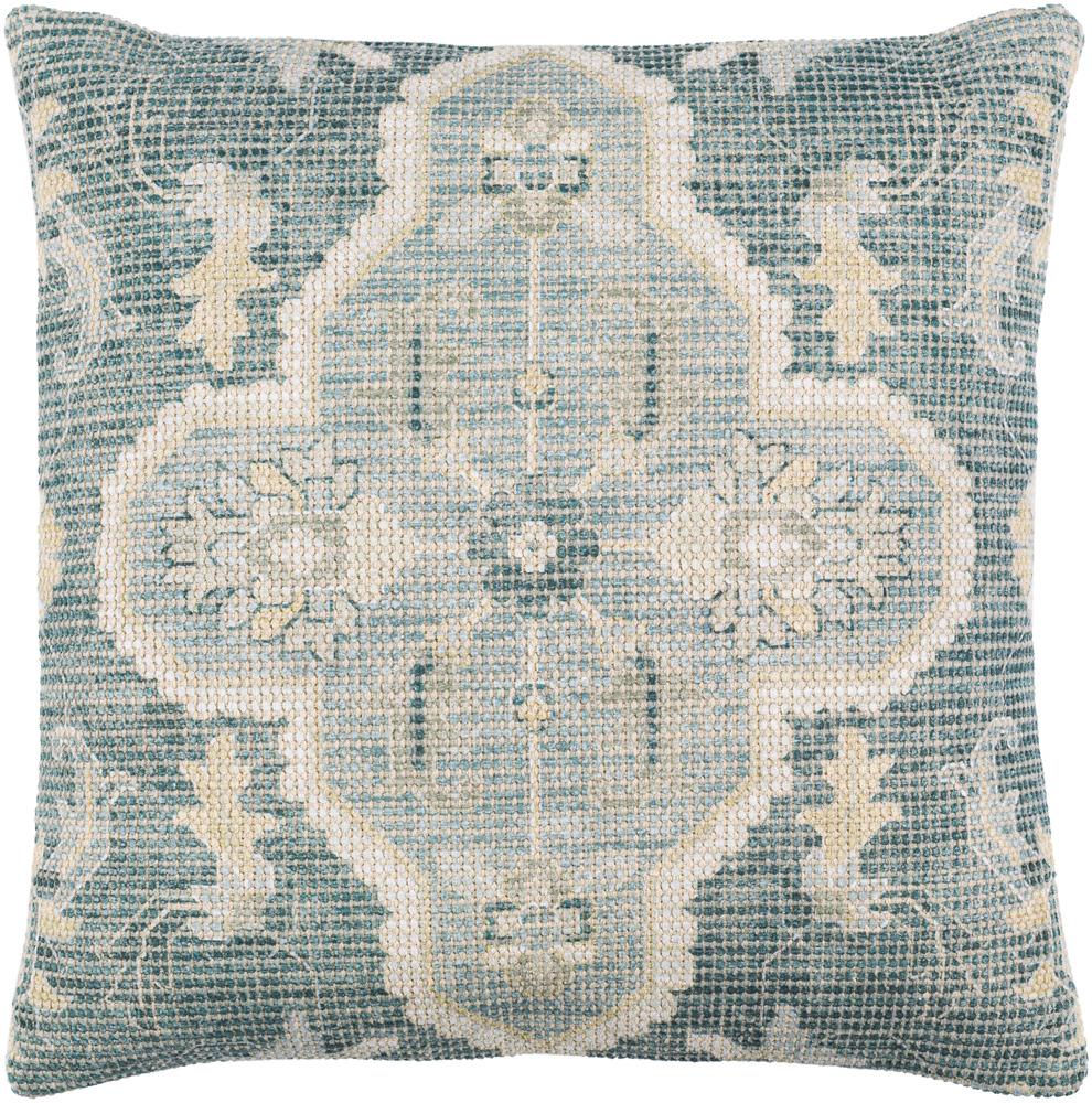 Livabliss - Samsun 22inLx22inW Accent Pillow - With Down Insert - SMU003-2222D veiw 1
