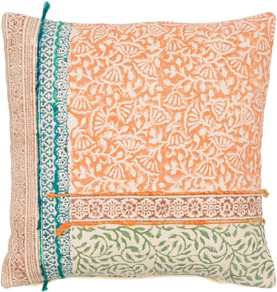 Livabliss - Sanga 18inLx18inW Accent Pillow - With Poly Insert - SGA001-1818P_CLOSEOUT veiw 1