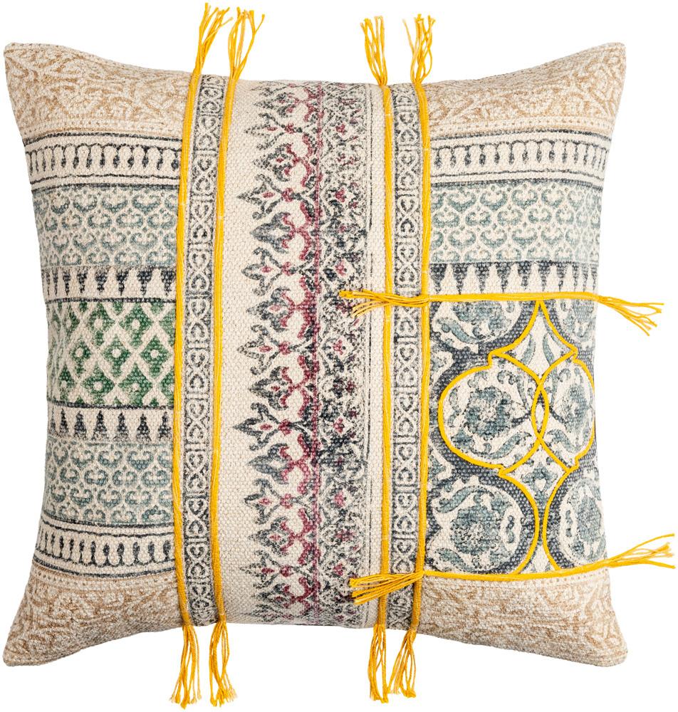Livabliss - Sanga 20inLx20inW Accent Pillow - Standard - SGA003-2020_CLOSEOUT veiw 1