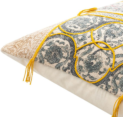 Livabliss - Sanga 20inLx20inW Accent Pillow - Standard - SGA003-2020_CLOSEOUT veiw 3