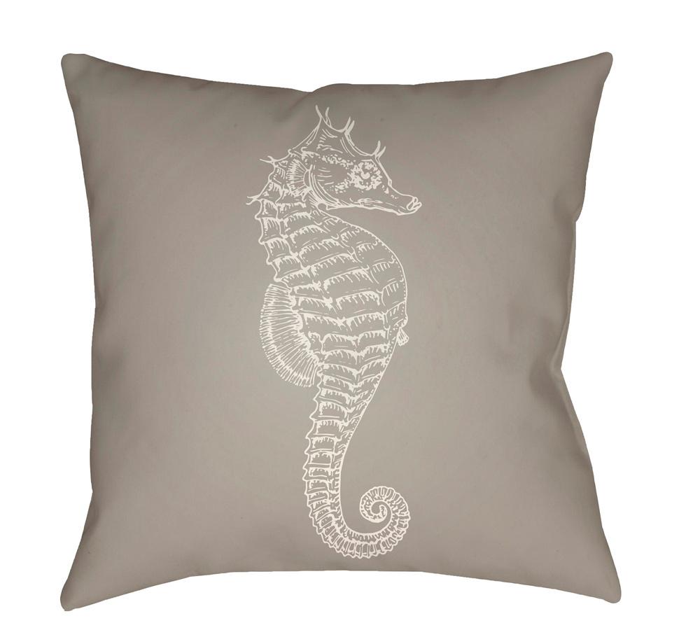 Livabliss - Seahorse 20inLx20inW Accent Pillow - SOL056-2020 veiw 1