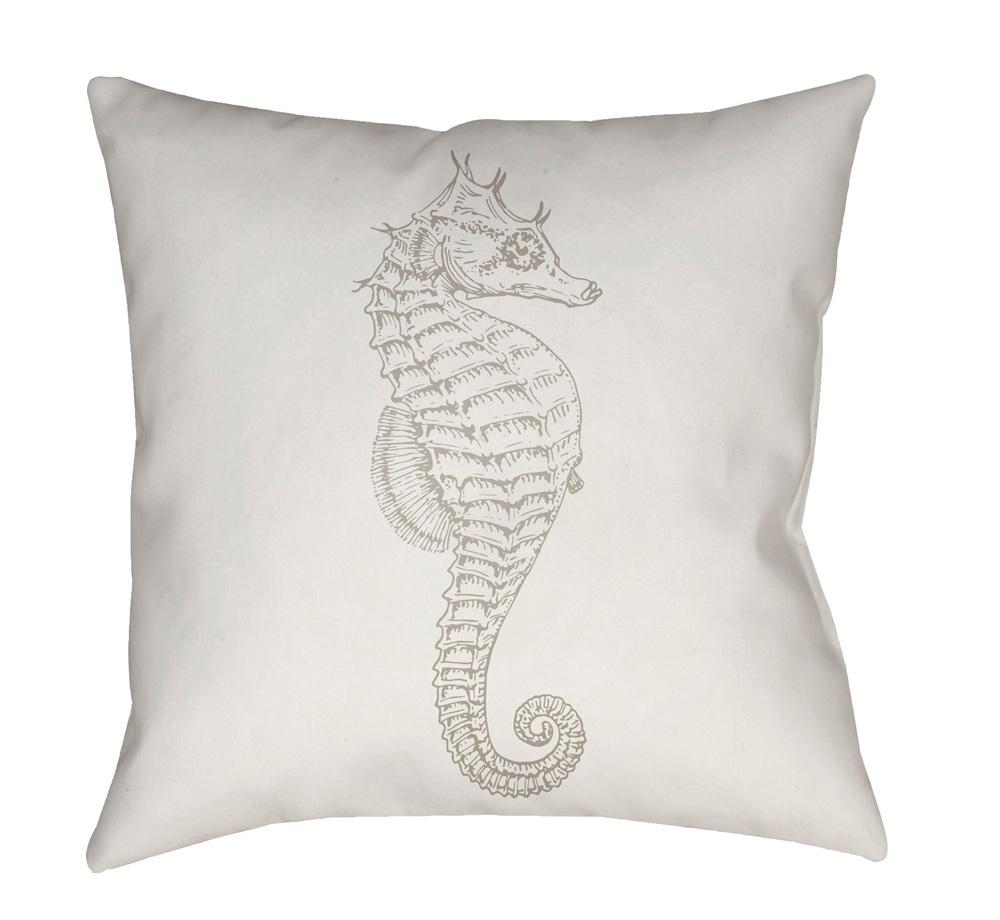 Livabliss - Seahorse 20inLx20inW Accent Pillow - SOL060-2020 veiw 1