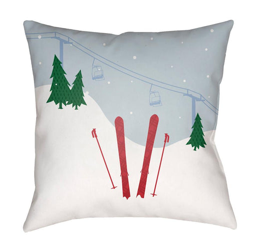 Livabliss - Set Of Skis 18inLx18inW Accent Pillow - SKI010-1818 veiw 1