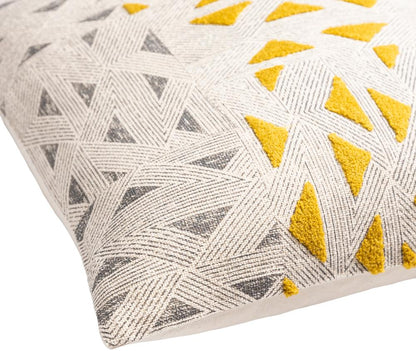 Livabliss - Shannon 20inLx20inW Accent Pillow - With Down Insert - NON001-2020D veiw 2