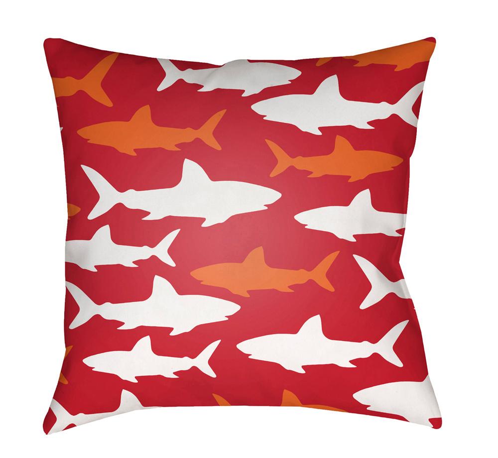 Livabliss - Sharks 20inLx20inW Accent Pillow - LIL077-2020 veiw 1