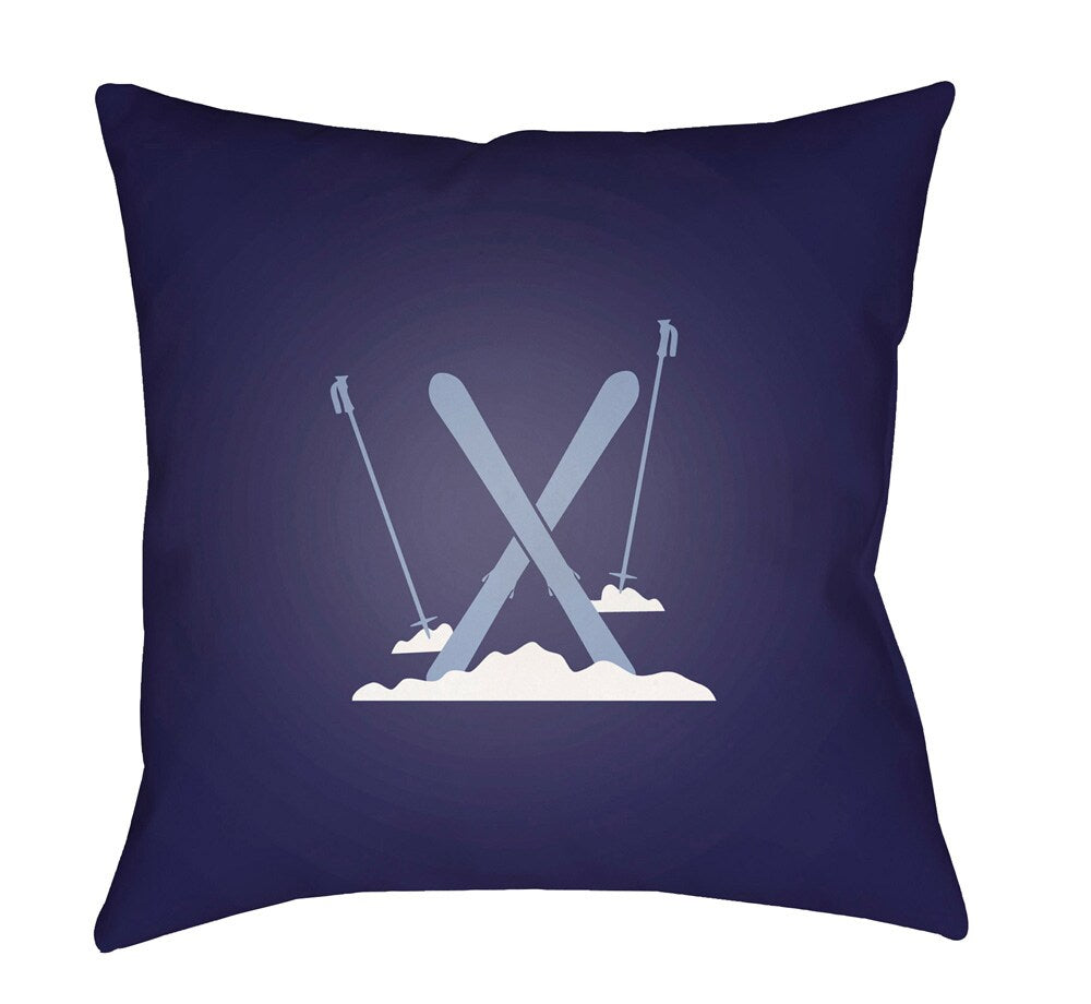 Livabliss - Ski 20inLx20inW Accent Pillow - HDY096-2020 veiw 1